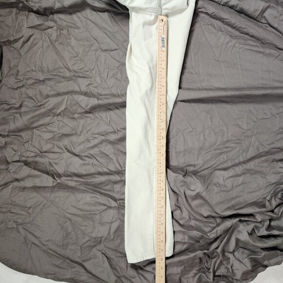 Marithe & Francois Girbaud Straight Leg Denim Pants Womens 9/10 High Waist FLAWS - Picture 7 of 15